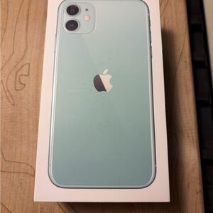 Empty iPhone 11 Green Box